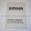 Dílenská příručka Simson