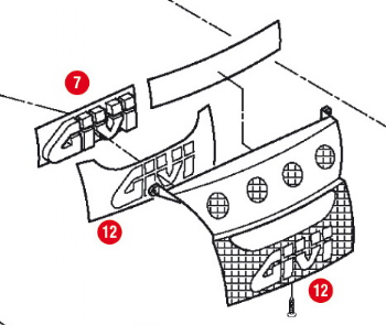 Z229 znak chromovaný GIVI