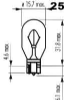 Žárovka 12V 15W W2,1x9,5d