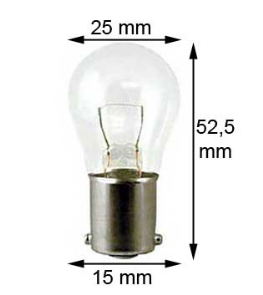 Žárovka 12V/21W Ba15s